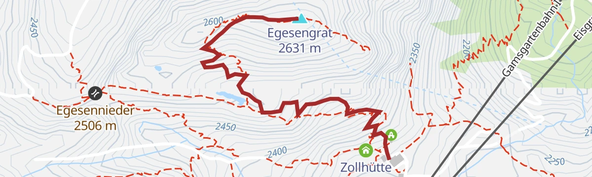 Dresdner Hütte - Egesengrat